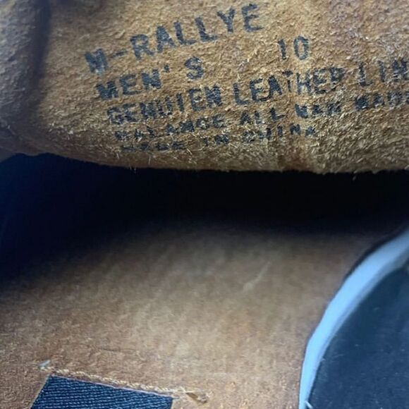 Madden Rallye Leather Sneakers Sz 10 - Picture 3 of 5